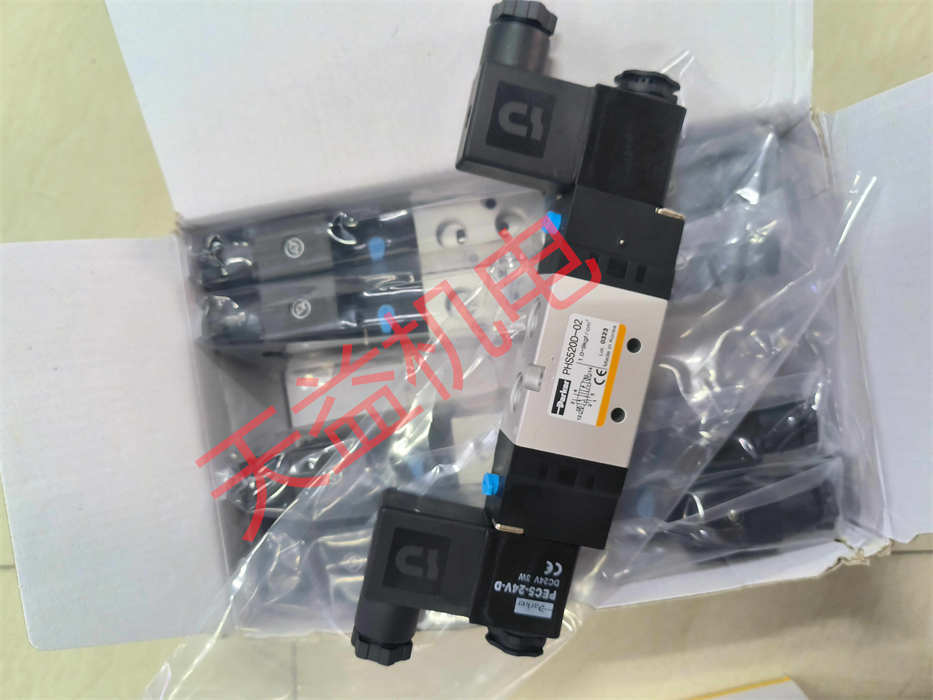 天益機電PARKER工業產品"派克軟管總成" "PHS520D-02-24V-D" "P1D-BT063MS-0050 2" "NM22-0201" "WE12LR1 4MS" 