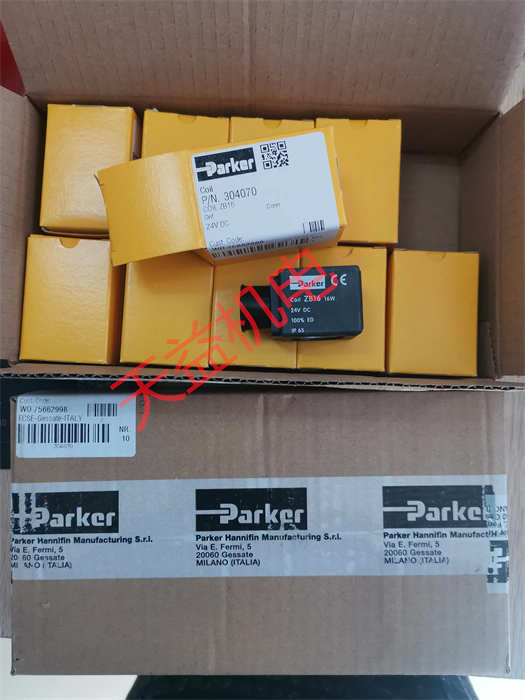 天益機電PARKER工業產品"維修盒 KIT5" "ZB16 24VDC 304070" "SD500A06V9" "PGC0631400" "P32EA13EGABNNP 1" 