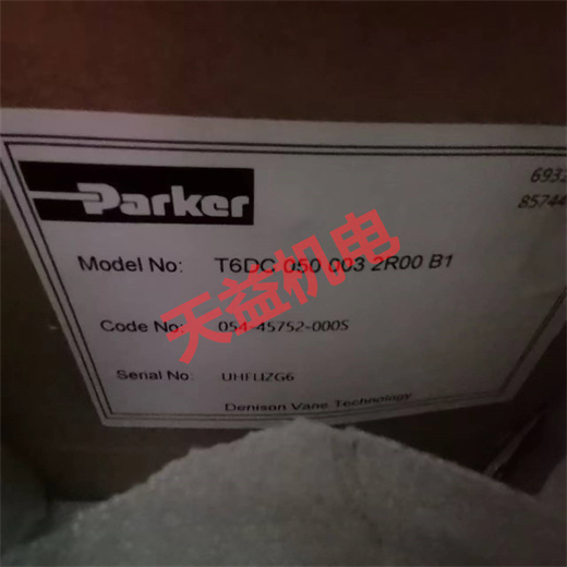 天益機電供應 PARKER 2024工業產品 "PWDXXA-400" "T6DC-050-003-2R00-B1標簽" "9F400S 4" 